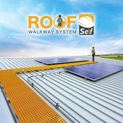 ROOF Seif - Walkway with Lifeline System