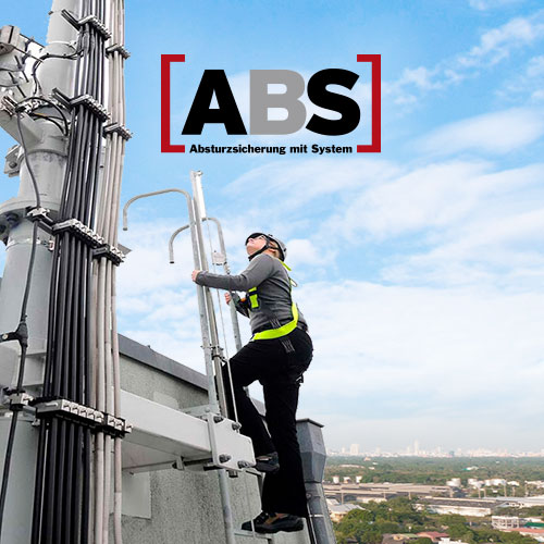 ABS Safety Hike - Vertical Lifeline on Ladder