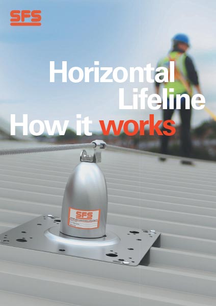 วิธีการทำงาน SFS Horizontal Lifeline